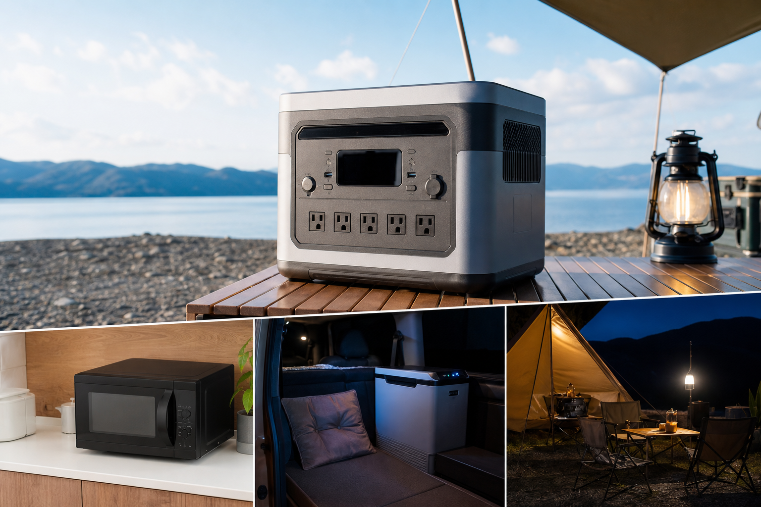 Ampace Andes 1500の2000W出力が活きる具体的な使い方3選
