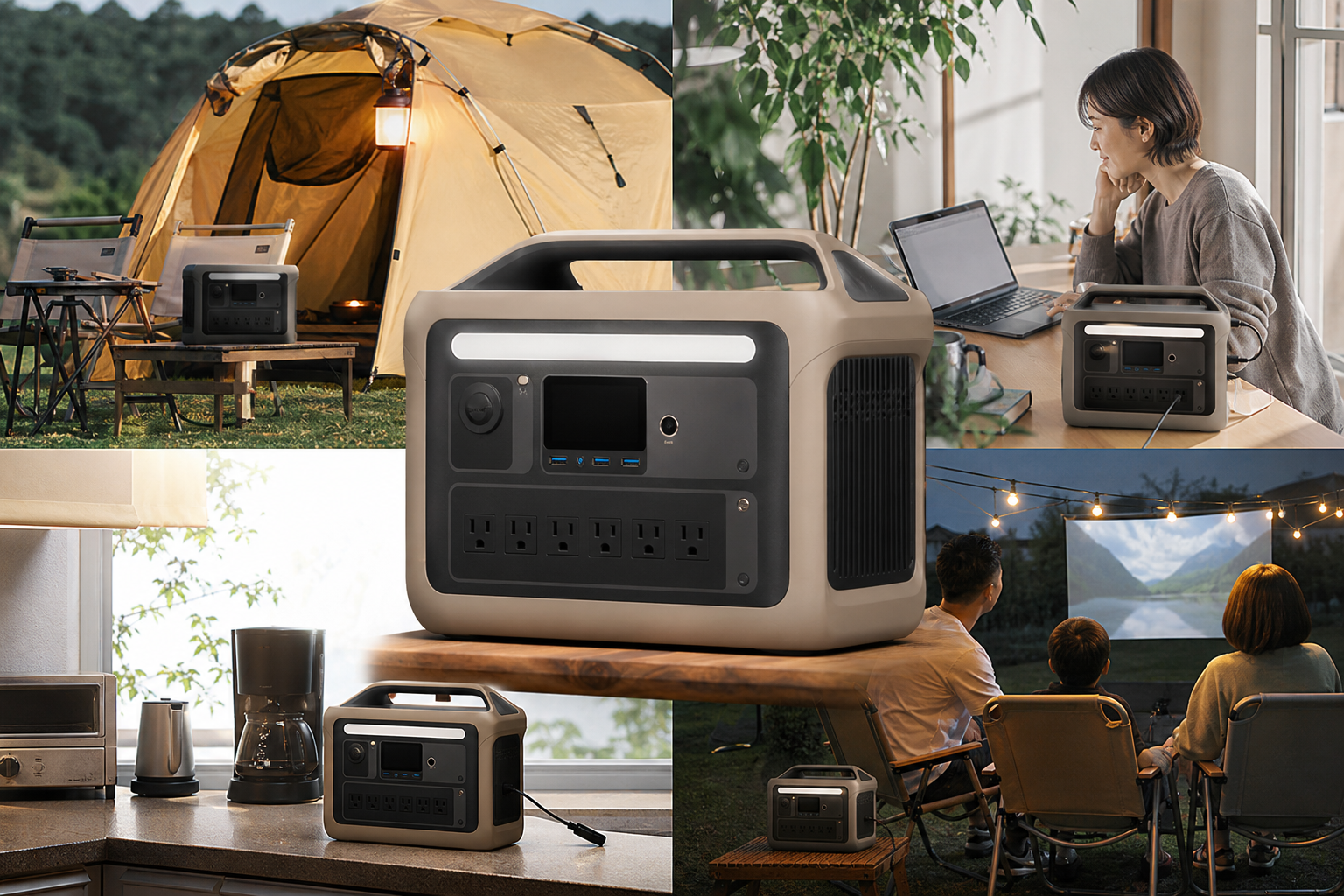 Anker Solix C1000の具体的な使用シーンを想像してみよう