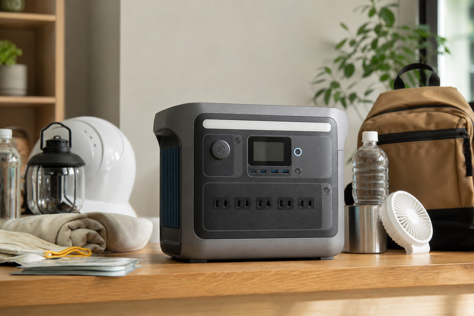 Anker Solix C1000（A1761521）は「防災・据え置き用途」にとくに強いポータブル