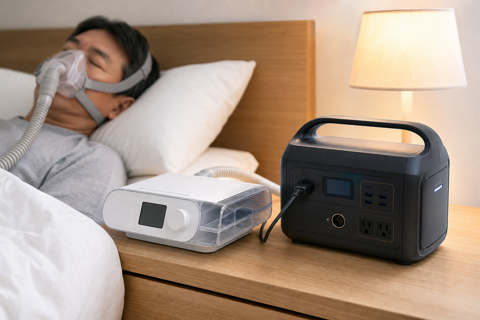 CPAP backup power sourceは「用途に合わせた1台」を選ぶのがベスト！