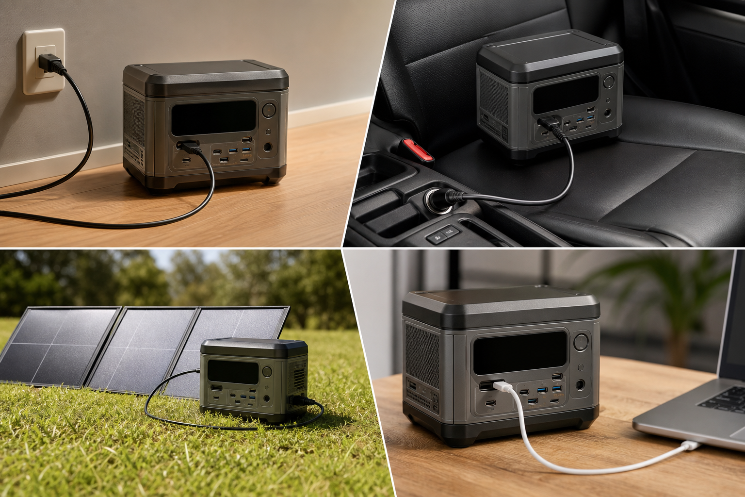4つの充電方法を詳しく解説!それぞれの特徴と注意点