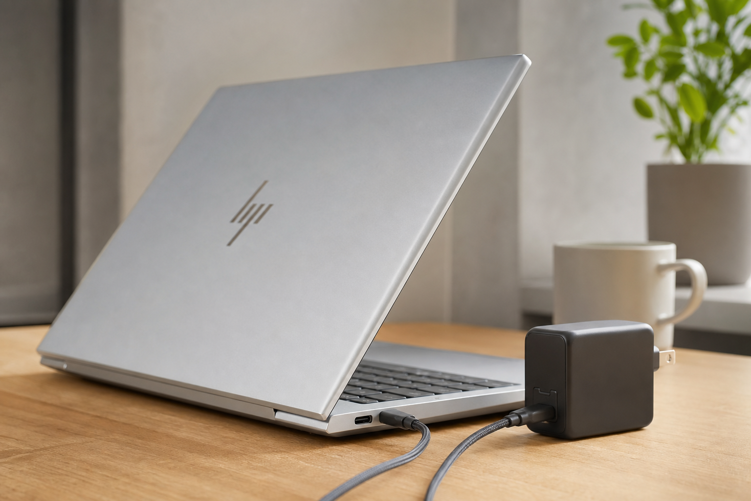 結論:USB PD対応機種ならType-CでHPノートPCを充電できます!