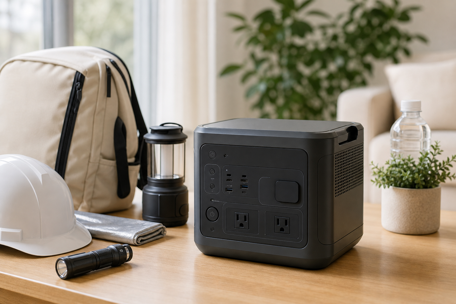 INBES キューブル IBPL-301Cは「防災×日常」どちらにも使える小型ポータブル電源です