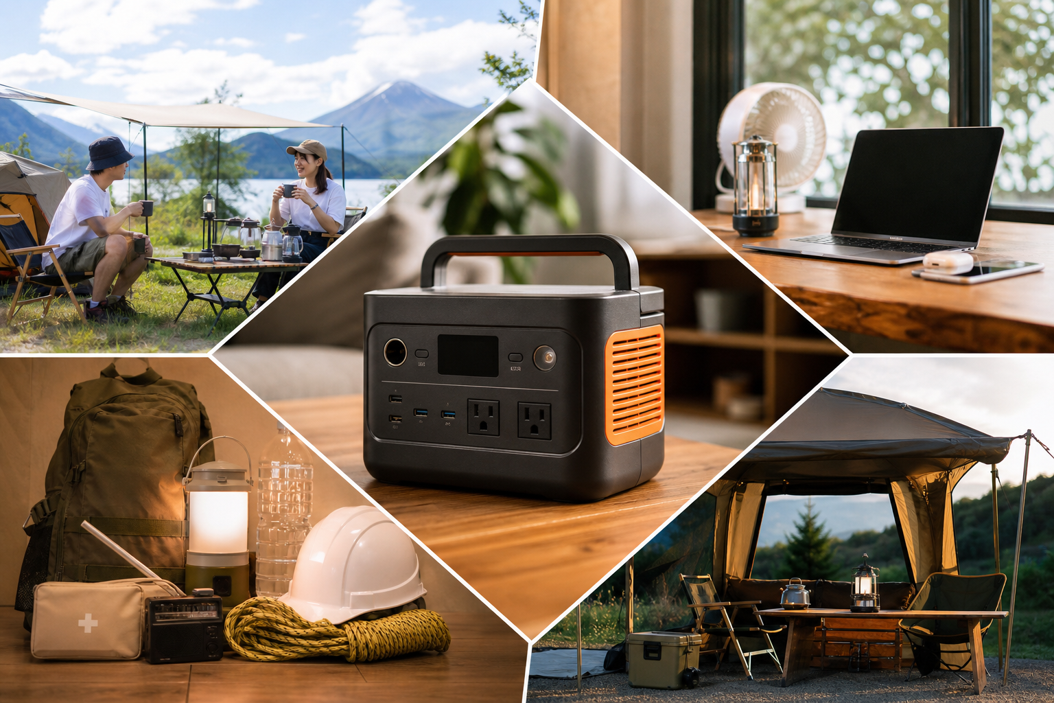 Jackery 500 New 512Whの実際の活用シーンを見てみよう