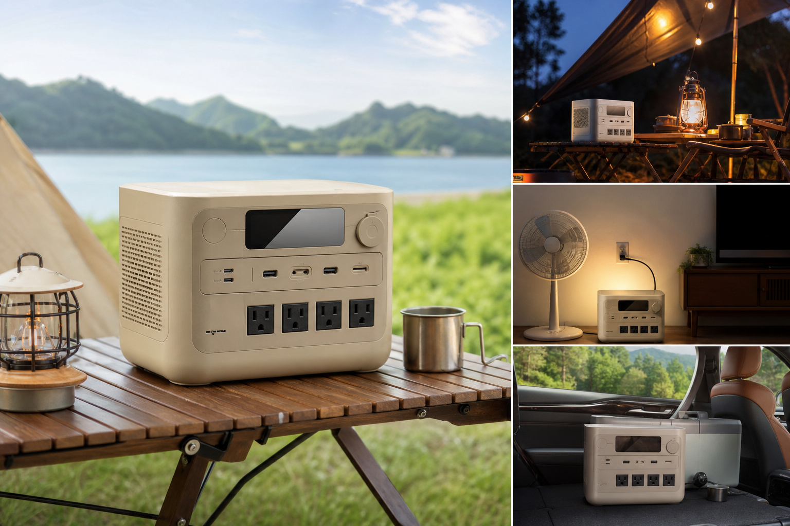 Jackery 1000 New サンドゴールドの具体的な活用シーン