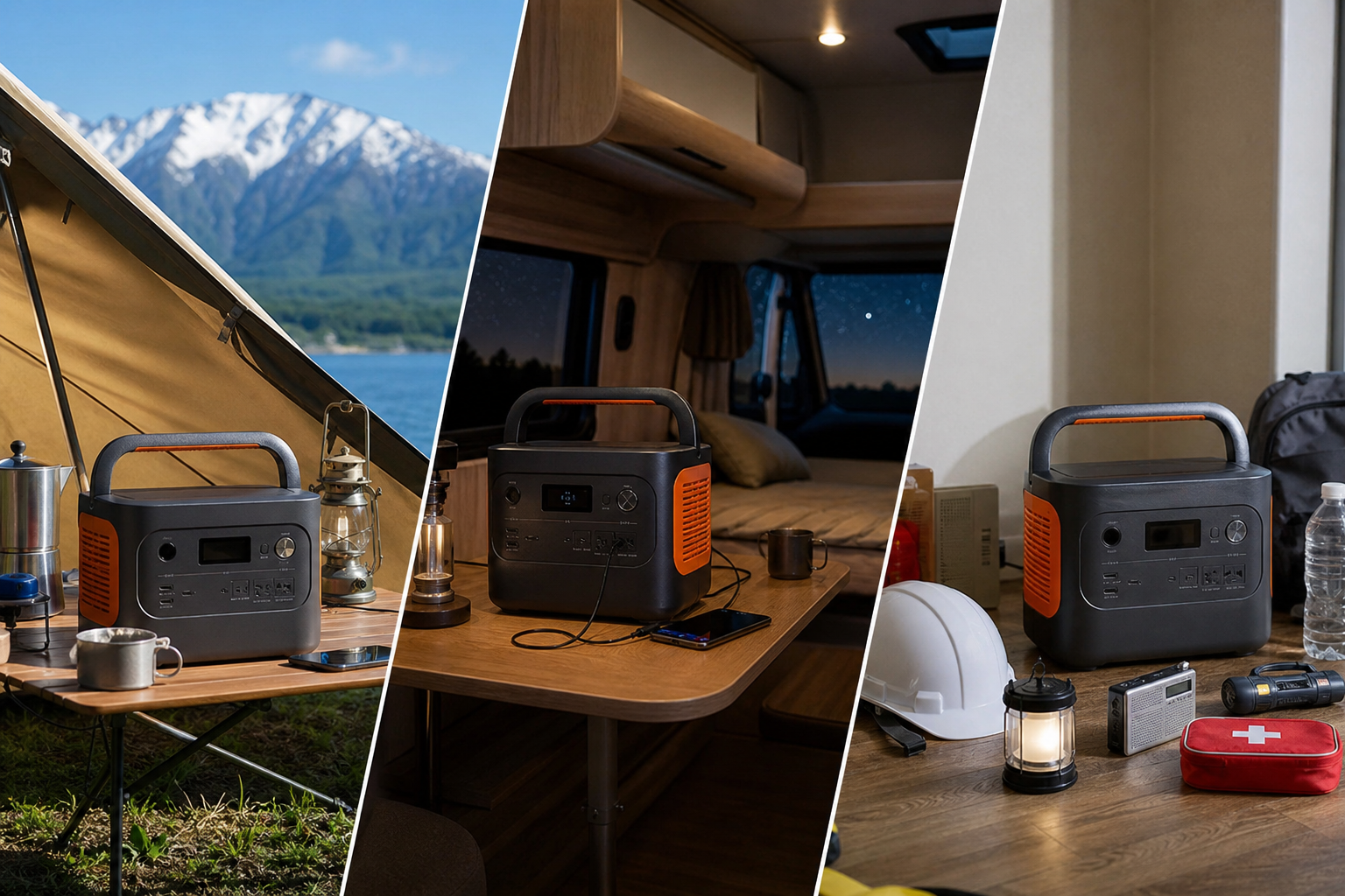 Jackery 1000 Newは「キャンプ・車中泊・防災」の3役をこなす優秀モデルです