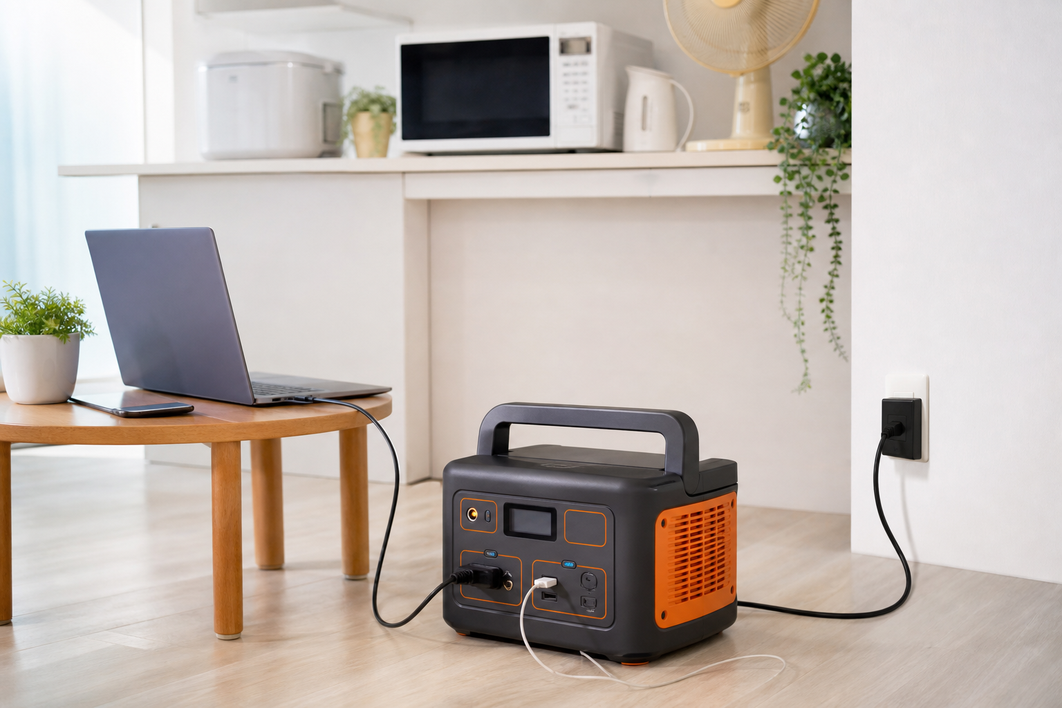 結論：Jackery 1000の充電しながら使用は「機種によって答えが違う」