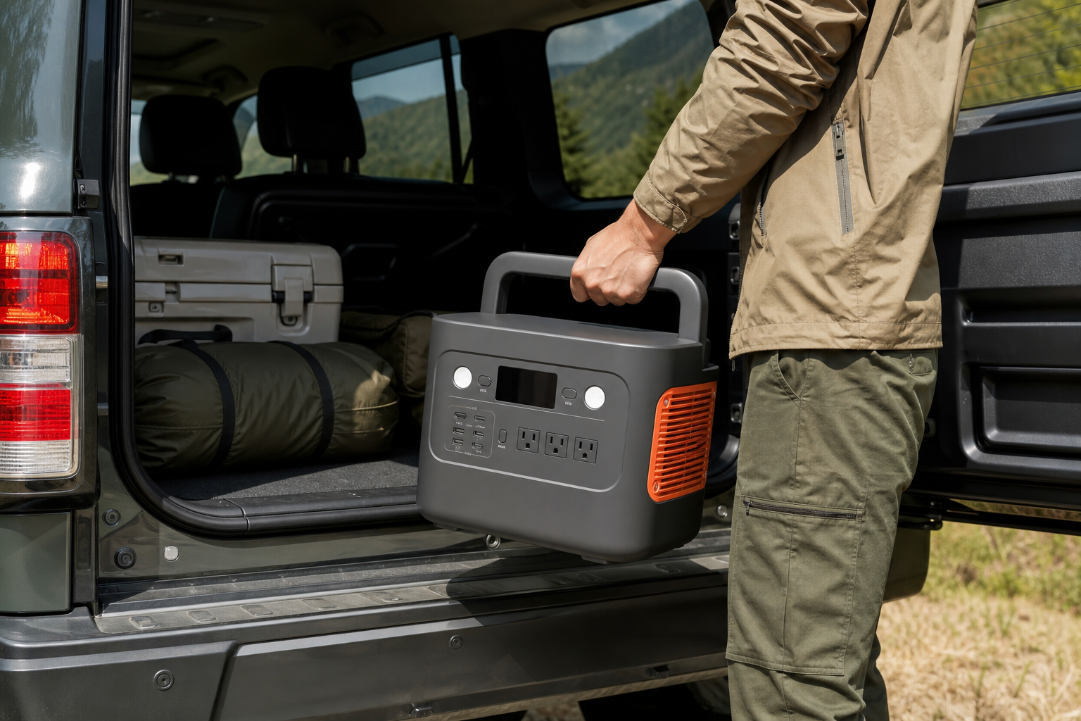 Jackery ポータブル電源 2000 Newの重量は約17.9kgです