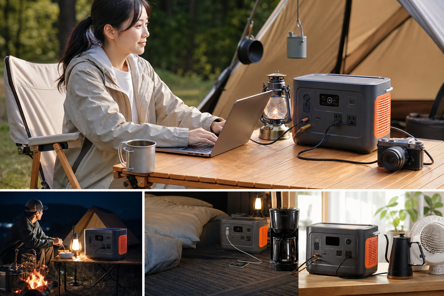 実際の使い方で見るJackery 600 Plusの活躍シーン