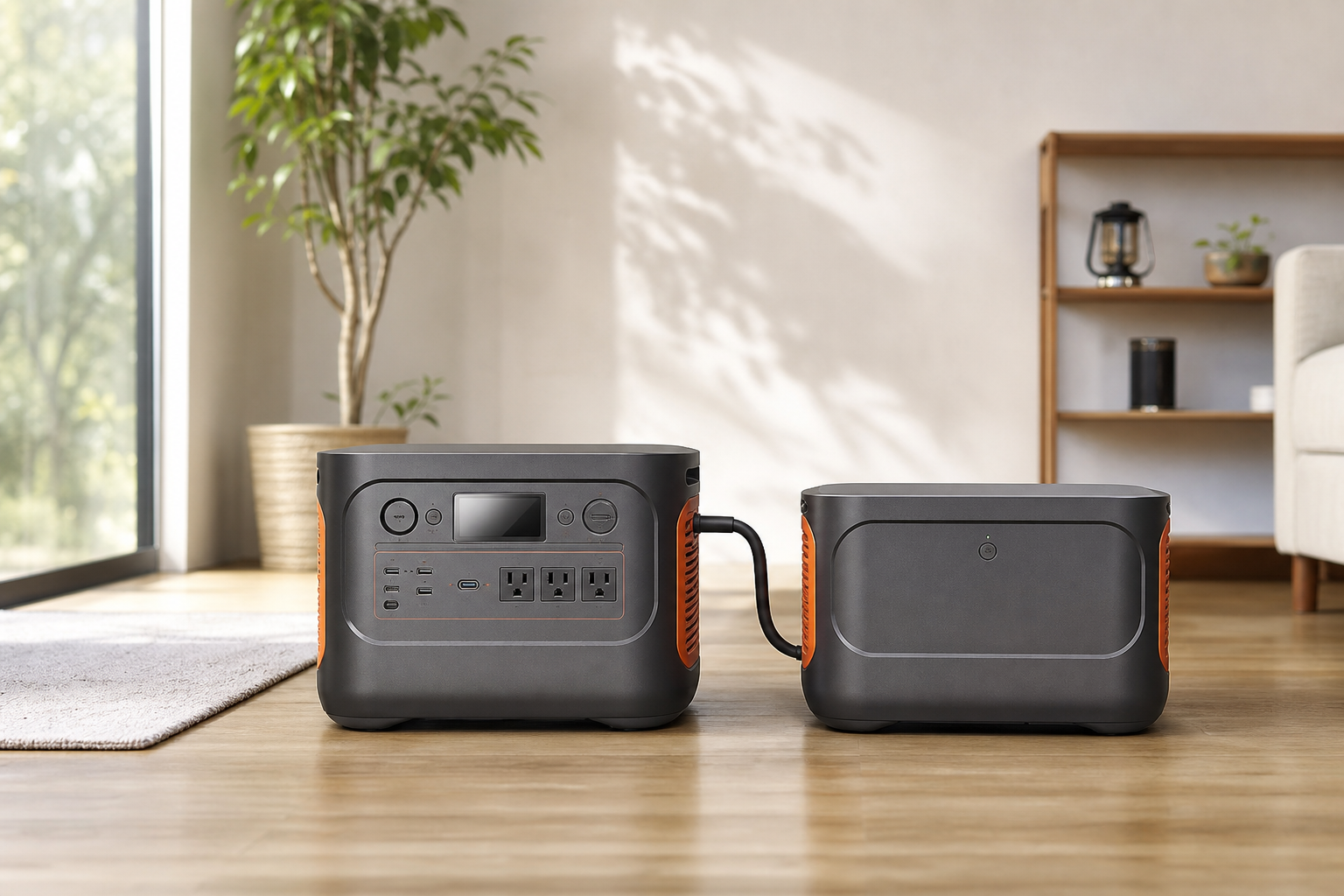 Jackeryのポータブル電源は、専用の拡張バッテリーで容量を増設できます！