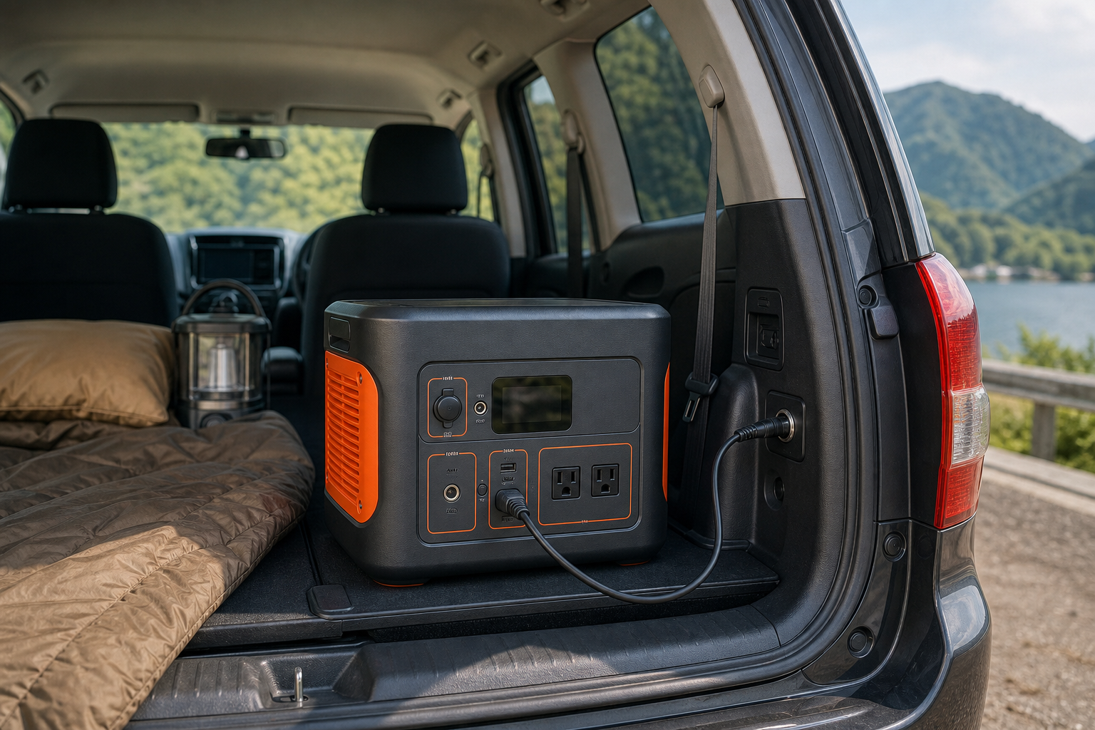 Jackeryポータブル電源は車で充電できます！方法は2種類