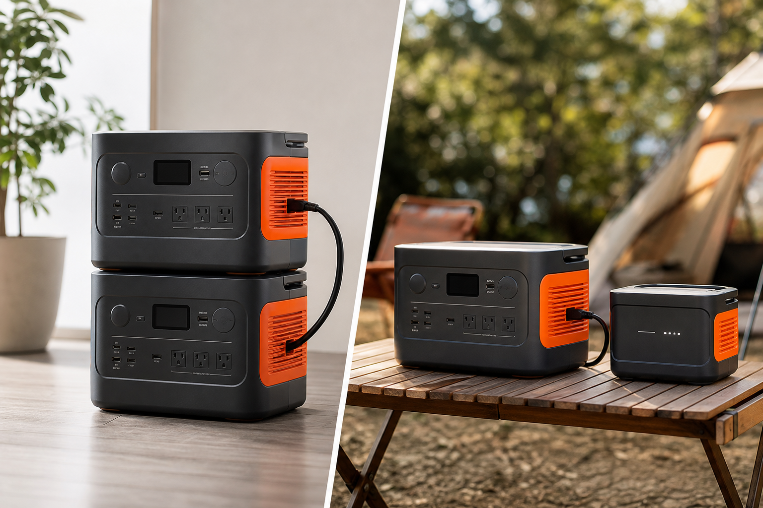 Jackeryポータブル電源の「連結」には2種類ある！