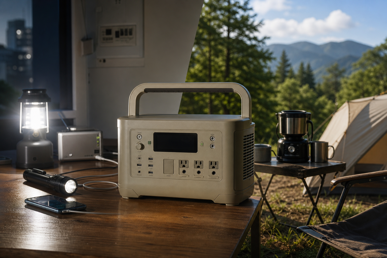 Victor BN-RF800-CAは「防災×アウトドア」に使える中容量ポータブル電源です
