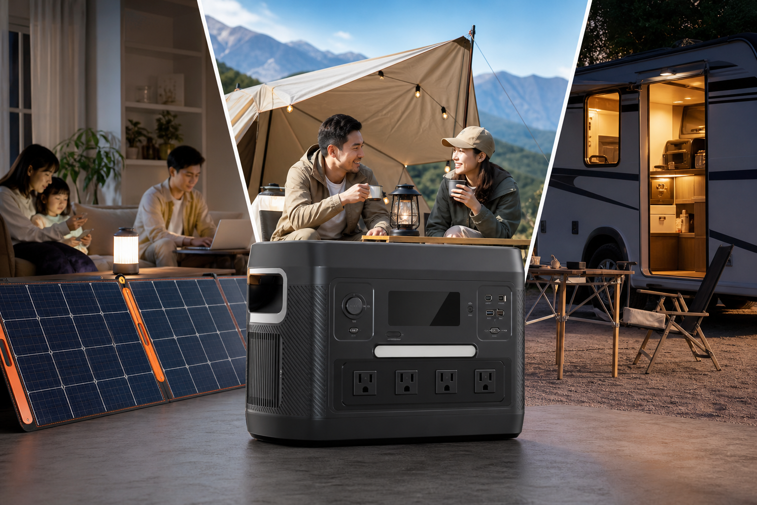 SolarPlay Q2402Mは「大容量+多機能」で幅広い用途に対応できる1台