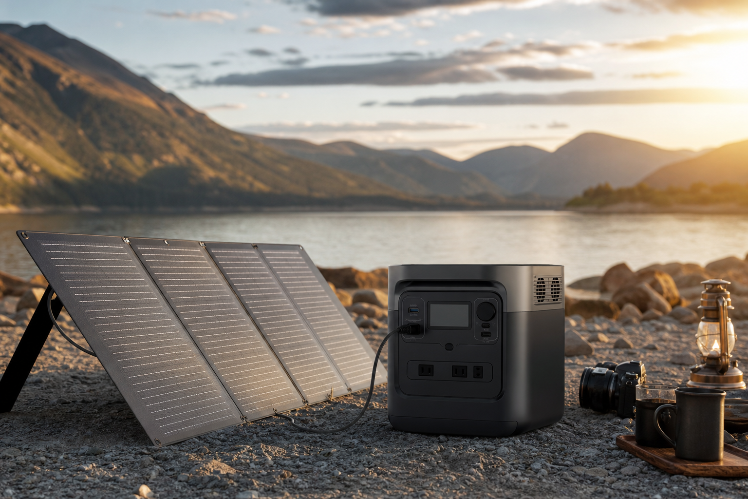 EcoFlowのポータブル電源＋ソーラーパネルで「どこでも電源」が実現できる！