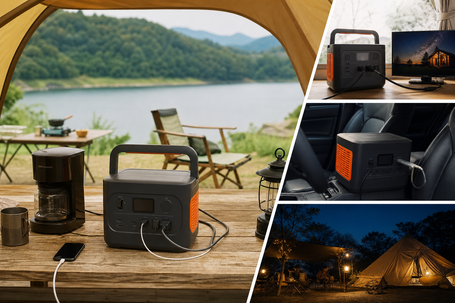 Jackeryポータブル電源1000が活躍する場面を具体的に見てみよう