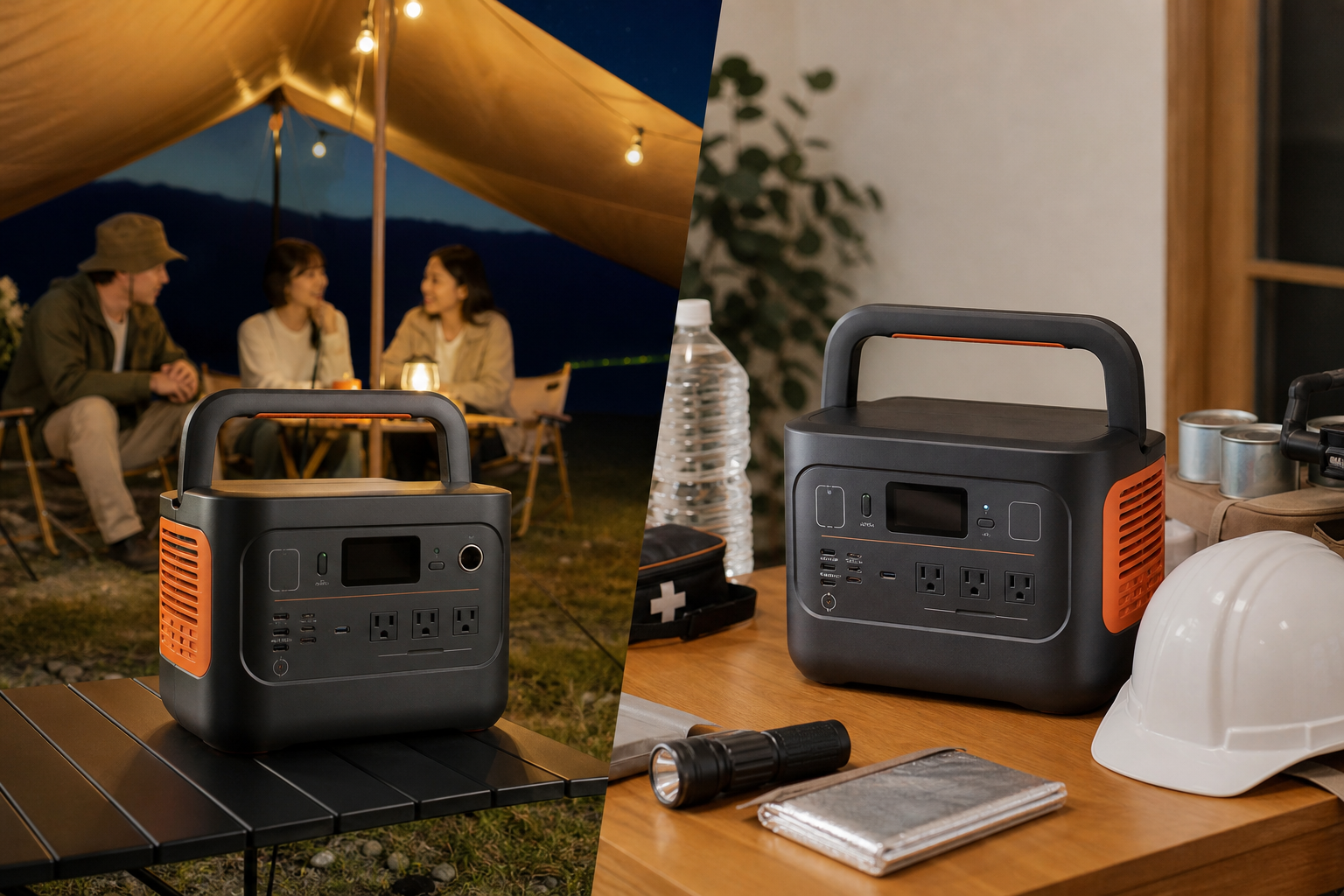 Jackery ポータブル電源 1000 Newは「キャンプ・防災」に頼れる一台！