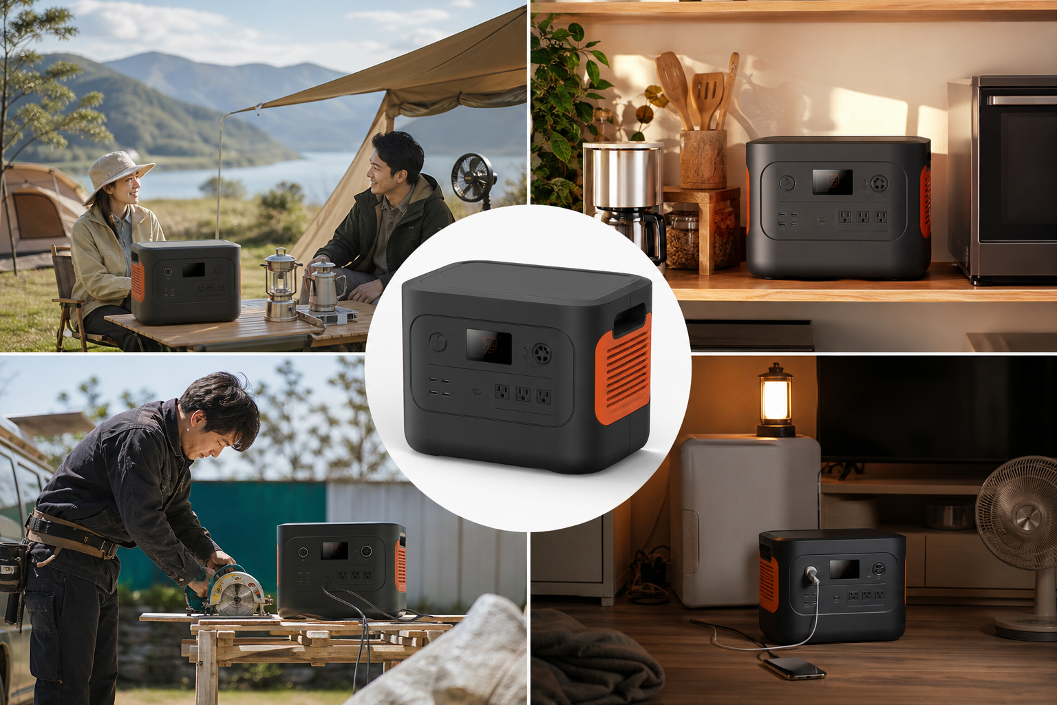 Jackery 1500 Newの活躍シーン、こんな使い方ができます！