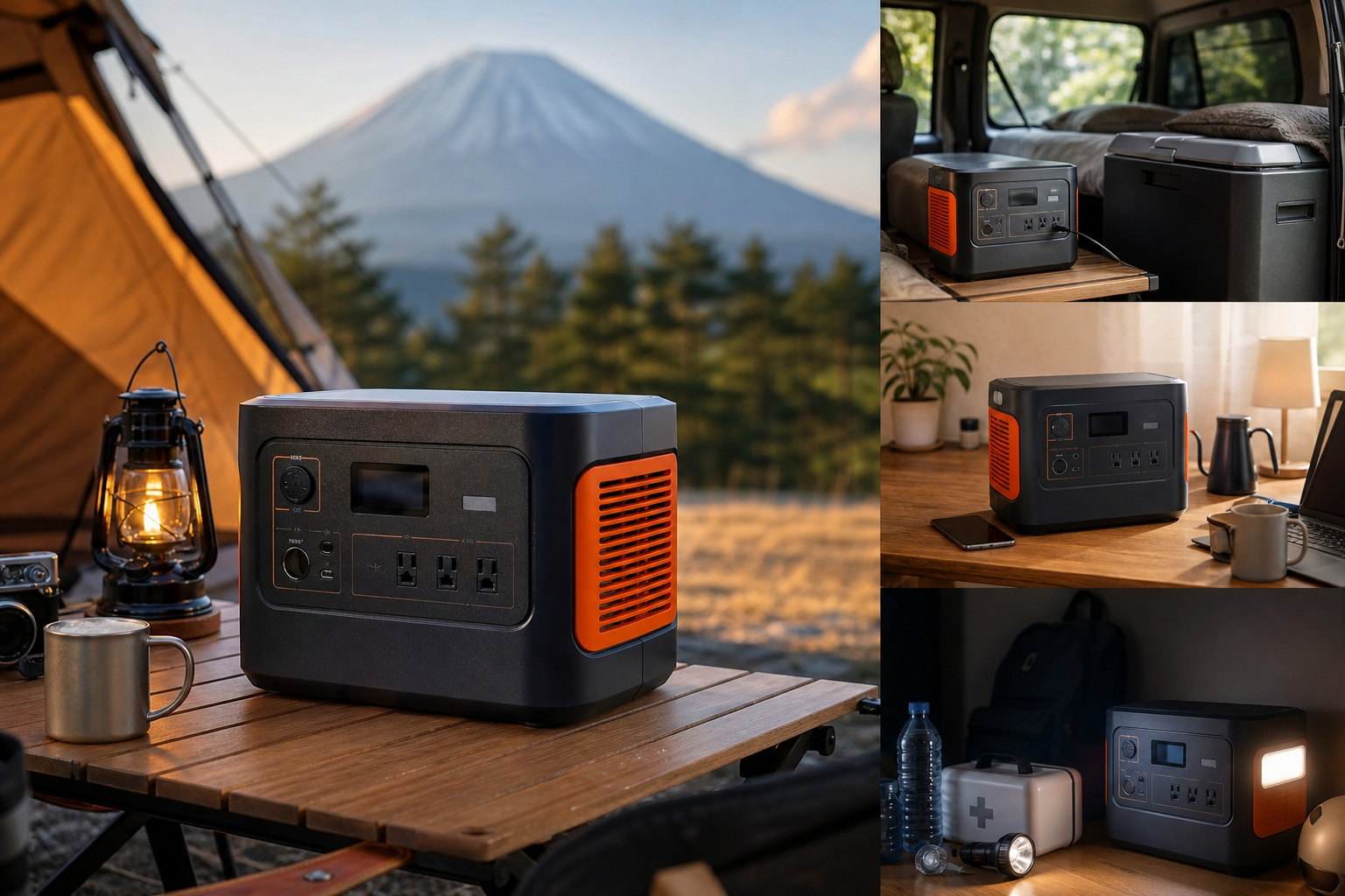 Jackery ポータブル電源 900の活用シーン3つを具体的に紹介！