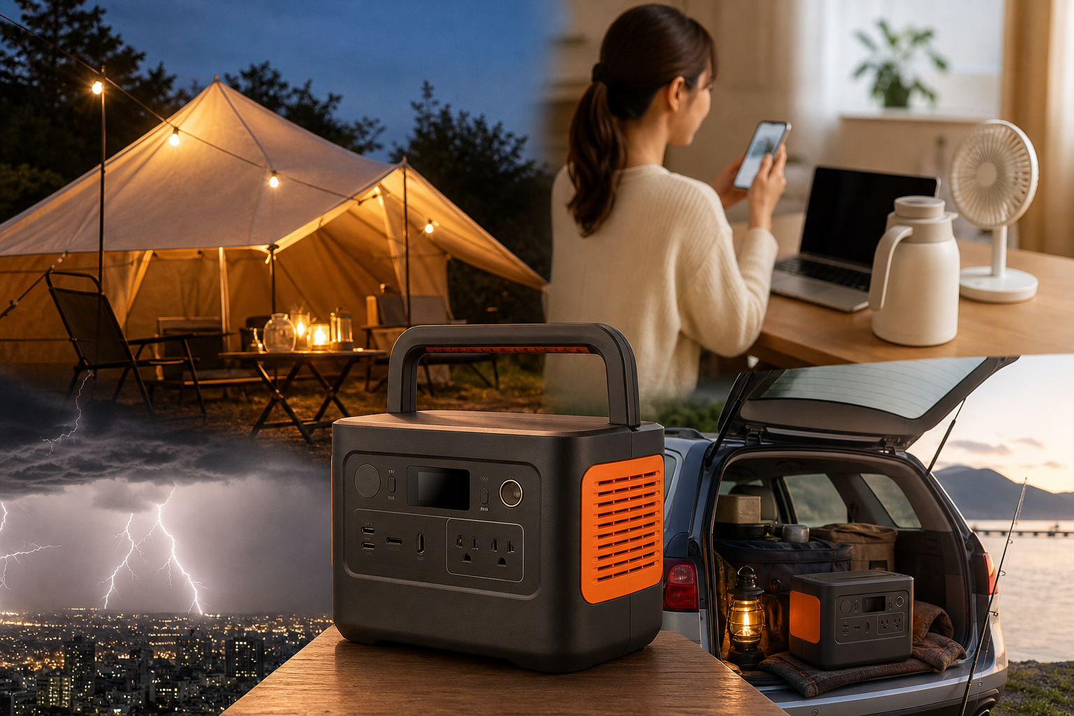 Jackery（ジャクリ）のポータブル電源は、用途に合わせて選べば間違いなし！
