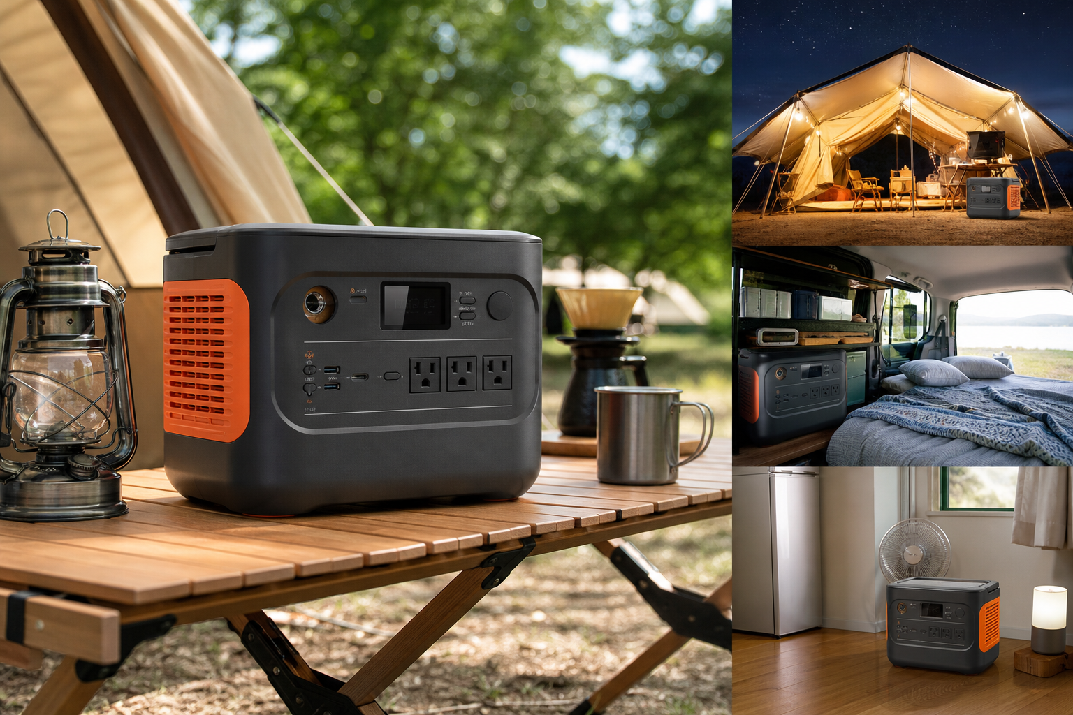 Jackery ポータブル電源900の活躍シーン3選