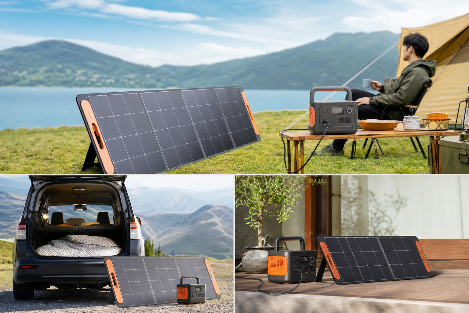 Jackeryのポータブル電源＋ソーラーパネルは「Solar Generator」として選べばOK！