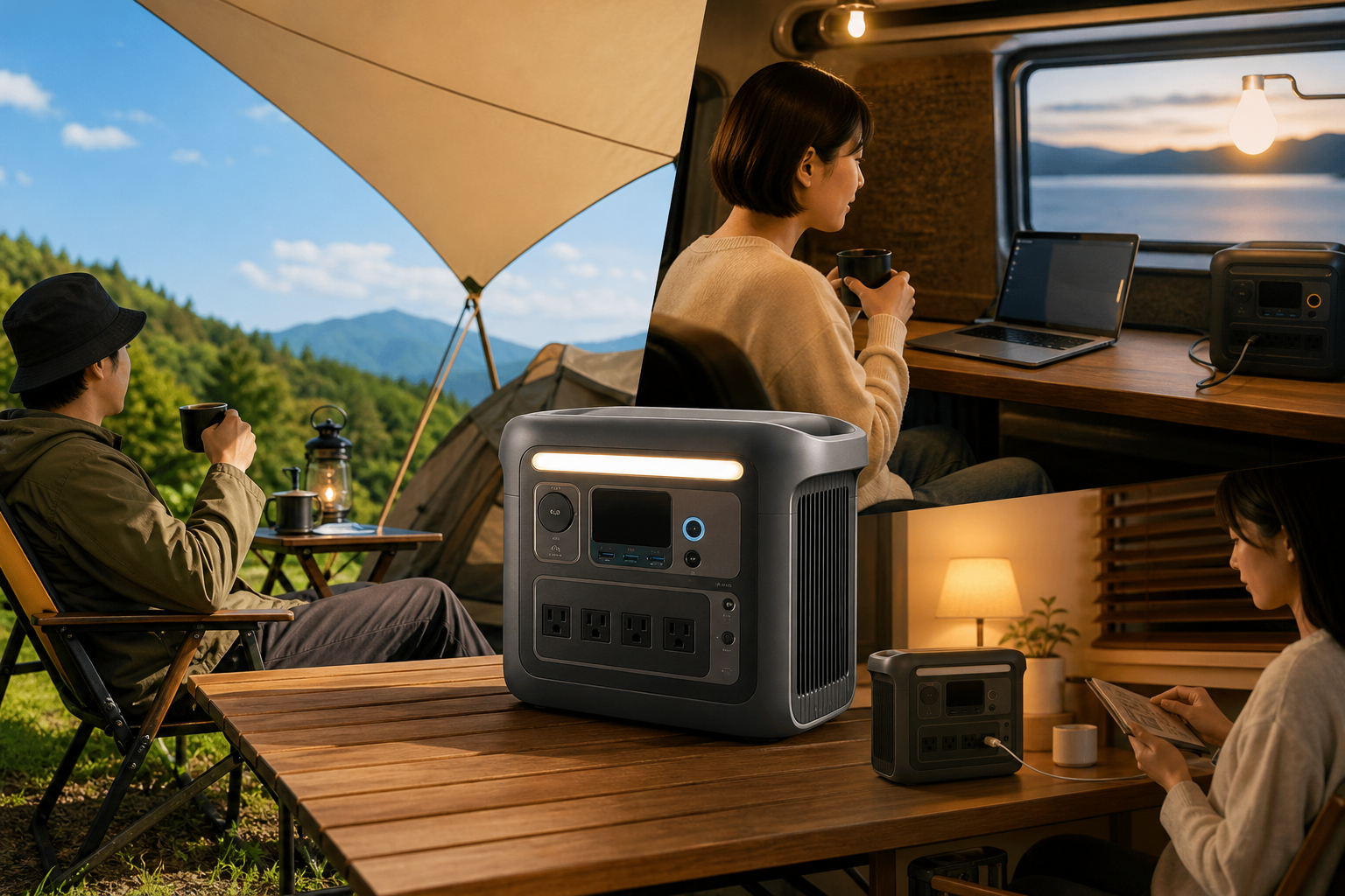 こんな場面で大活躍！Anker Solix C1000の使い方3選