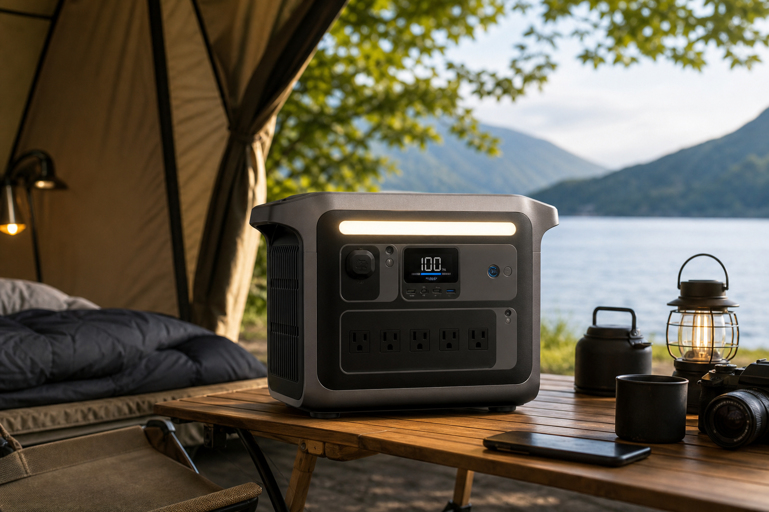 アンカーの1200Wポータブル電源は「Anker Solix C800 Plus」が代表モデル！
