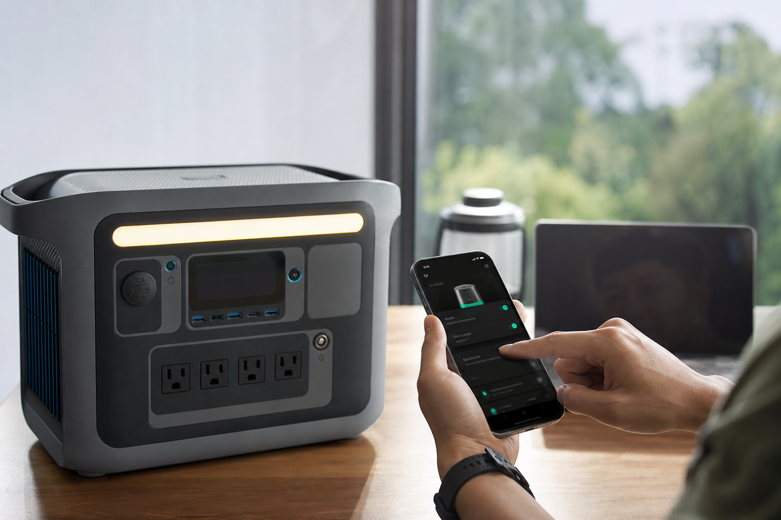 Anker SOLIX C1000はアプリで充電・給電をスマートに管理できる！