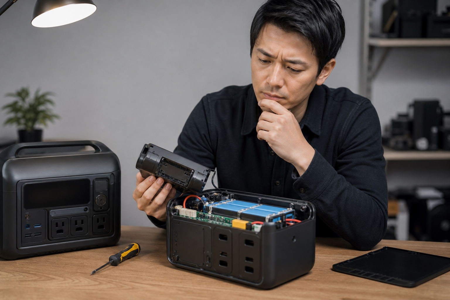 なぜ自分でバッテリー交換ができないのか？