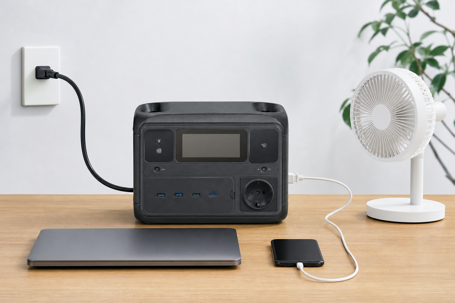 Ankerポータブル電源はパススルー充電できる！ただし対応機種を確認しよう