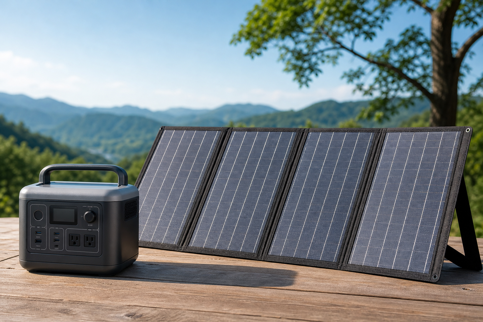 結論：INBESのソーラーパネル付きポータブル電源は、コンパクトで使いやすい防災・アウトドアの強い味