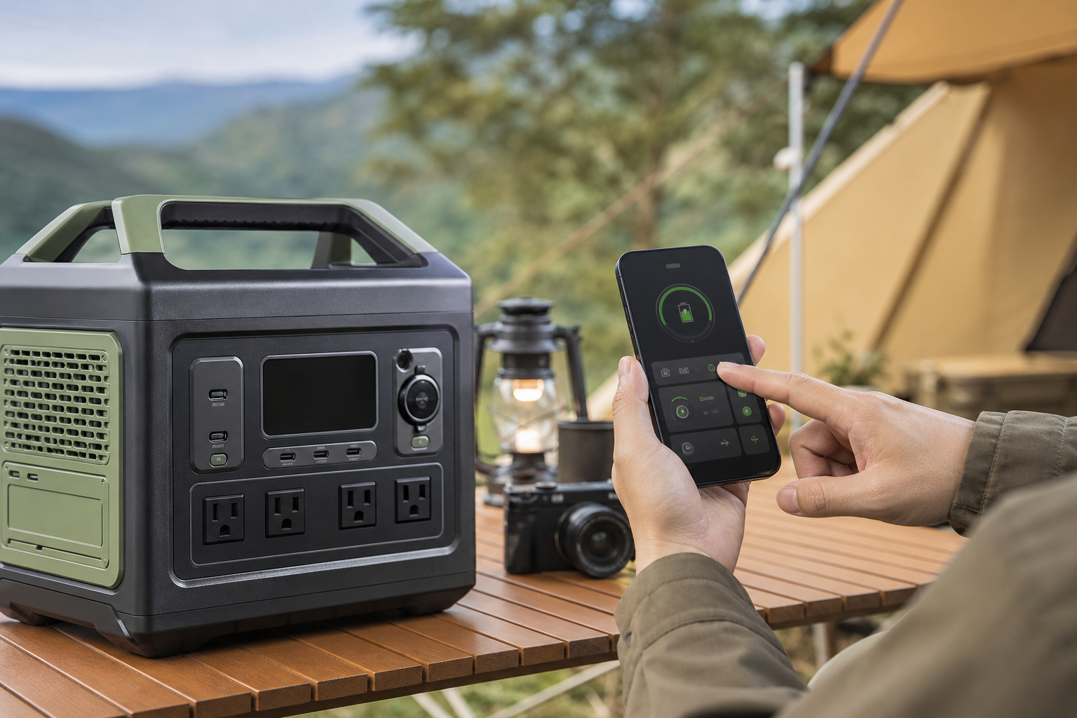 結論：イーノウのポータブル電源はアプリ対応モデルを選べばスマホから操作できる！