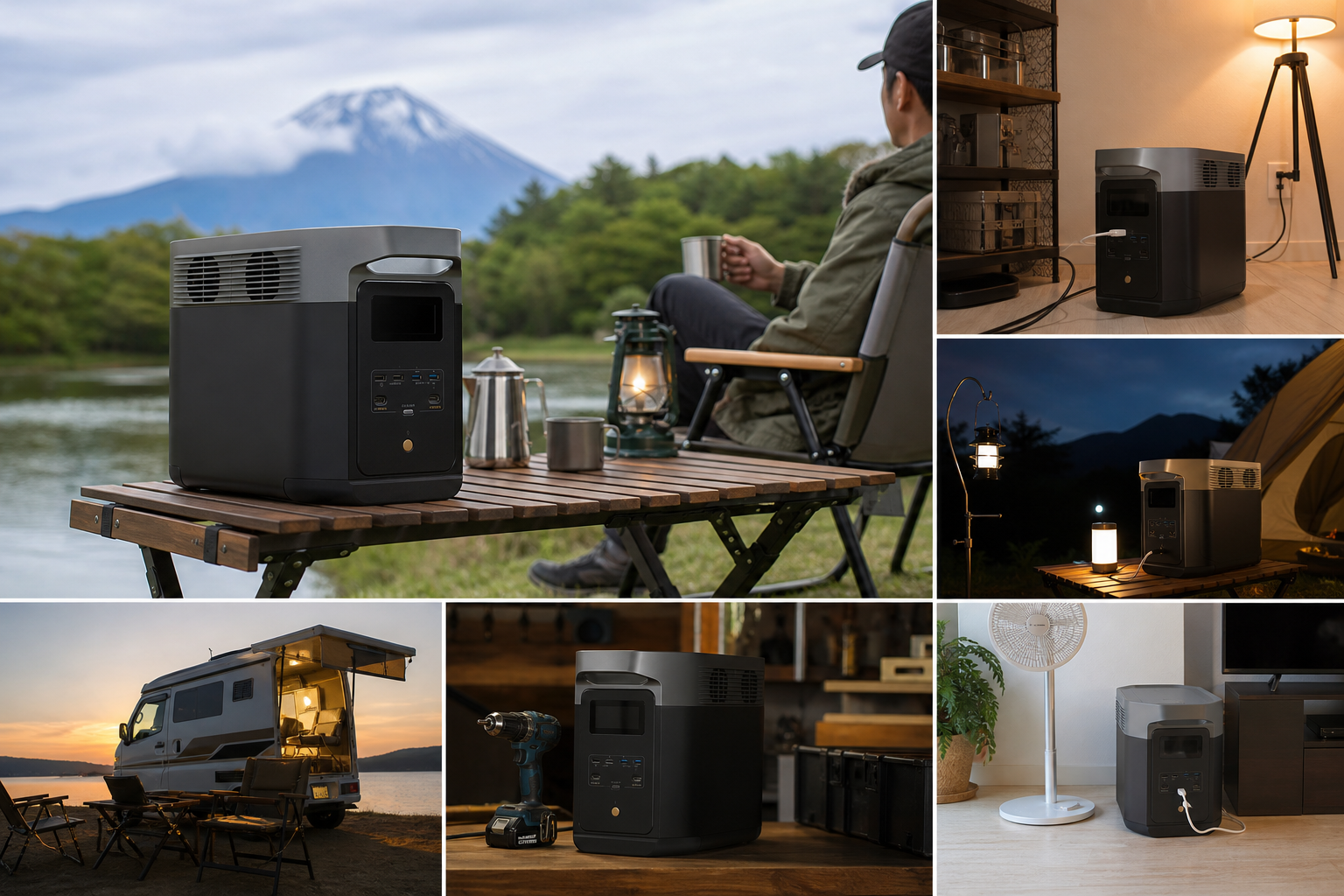実際のシーン別・DELTA 2 Maxの活用例